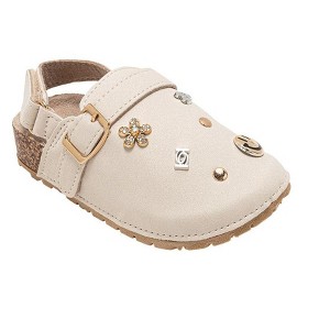 bebe Girls' Clog Slippers - Slip-On Footbed Clogs for Girls with Buckle Strap, Casual Comfy Shoes for Little Kid/Big Kid/Toddler - 1 of 4