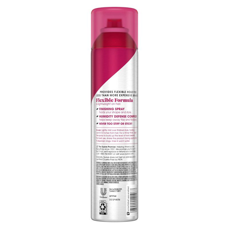 Suave Professionals Flexible Control Hairspray - 9.4oz, 3 of 6