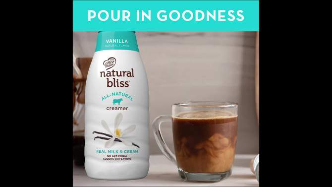 Coffee mate Natural Bliss Vanilla Creamer - 46 fl oz, 2 of 12, play video