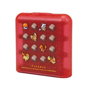 HORI 24-Game Card Case (Pokémon Pixel Red) for Nintendo Switch 2