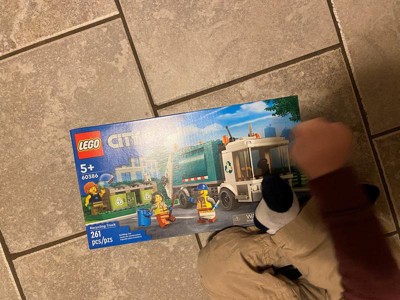 LEGO City 60386 Le Camion de Recyclage, Jouet Camion-Poubelle, Jeu Éducatif  Enfants 5 Ans - ADMI