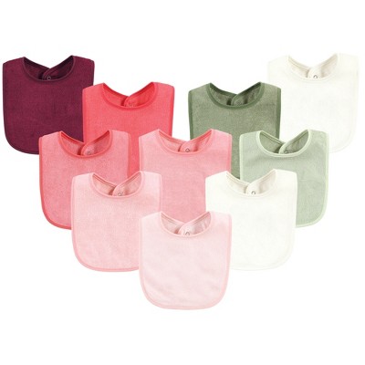 Hudson Baby Unisex Baby Ayon Fom Bamboo Bib With Watepoof