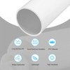 Unique Bargains High Impact Water Plumb Cable Sleeve PVC Rigid Round Pipes 20" Length - 3 of 4