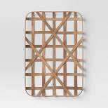 24" x 36" Tobacco Basket Wall Sculpture Brown - Threshold™
