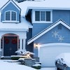 National Tree Company 2pc LED Diamond Tip Ice Crystal Snowflake Novelty Silhouette Christmas Light - 2 of 4