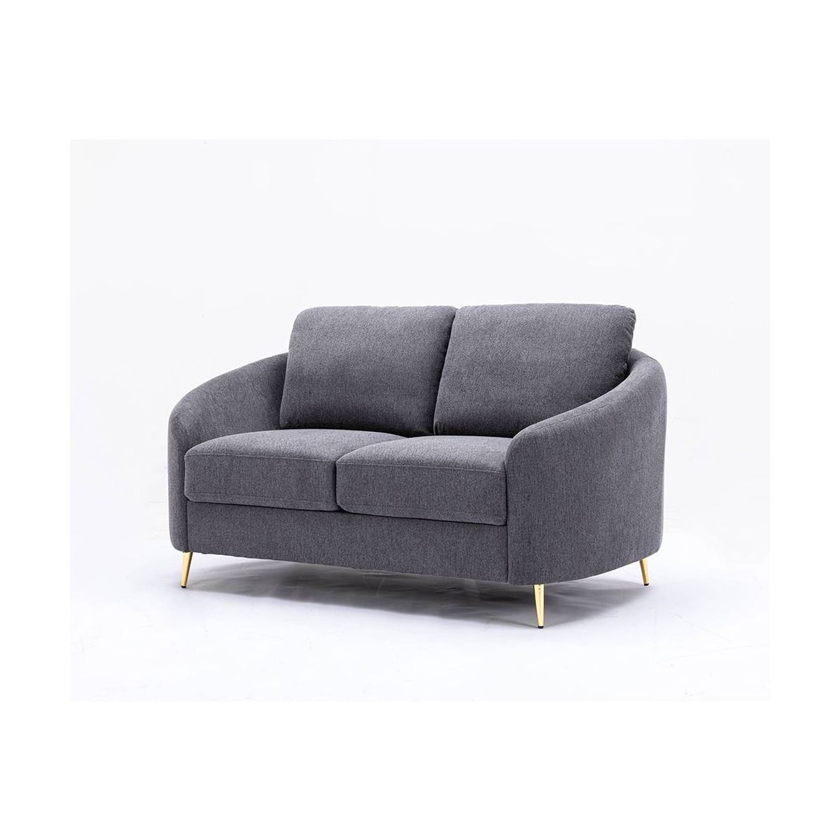 60" Yuina Sofa Gray Linen - Acme Furniture - thumbnail 8