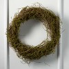 Sullivans Artificial Woven Twig Wreath 24"H Brown - 3 of 4