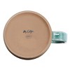 Mr. Coffee Dorsey 4 Piece 17 Ounce Stoneware Mug Set with Terracotta Base in Assorted Colors - 3 of 4
