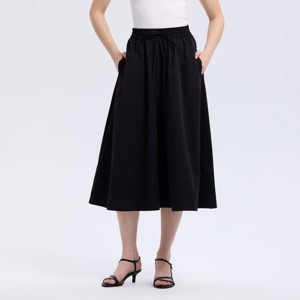 Women's Midi Pull-On Skirt - A New Day™ Black M : Target