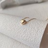 Bubble Initial Necklace: Personalized Layered Letter Pendant In Gold/Silver, Dainty Stackable Choker, Cute Teen Girl Gift - 2 of 4