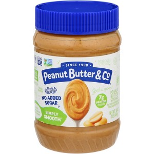 Peanut Butter & Co Simply Smooth Peanut Butter - Case of 6 - 13 oz - 1 of 1