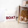 Pavilion Gift Company - Boat - 18" Throw Pillow Cover - Throw Pillow Covers - 4 of 4