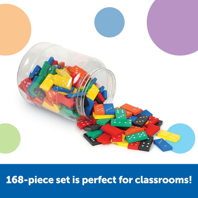 Learning Resources Double-Six Dominoes In Bucket, Ages 5+, 3 of 6