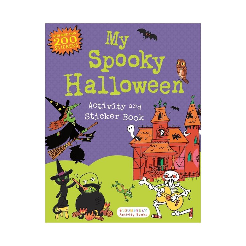 My Spooky Halloween Activity and Sticker Book - (Sticker Activity Books) by  Bloomsbury (Paperback), 1 of 2