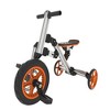 Whisen Modular Go-Kart Kit Gift Kids, 20-in-1 Ride-On Toy & Balance Riding Bike with Stand Scooter and Building Kit Design - Orange - 3 of 4