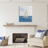 Stupell Industries Sailboat in Ocean Waves Canvas Wall Art - 2 of 4