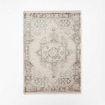 Knolls Authentic Hand Knotted Distressed Persian Style Rug - Threshold™ designed with Studio McGee