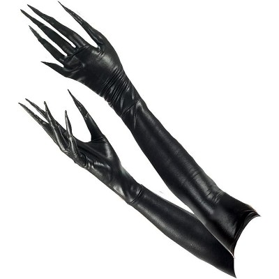 Forum Novelties Adult Long Pointy Finger Gloves - One Size Fits