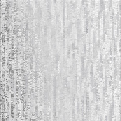 Betula Silver Abstract Striped Paste the Wall Wallpaper