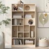 DOMETOUR Cat Bookcase Cat Tree Shelves Furniture Style - 3 of 4