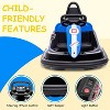 Bumper Car for Toddlers, 6V Electric Ride On Toys for Kids, 1.9 MPH Max Speed, Steering Wheel, 360 Degree Spin, 2-Speeds, Lights, Music & Horn - 4 of 4