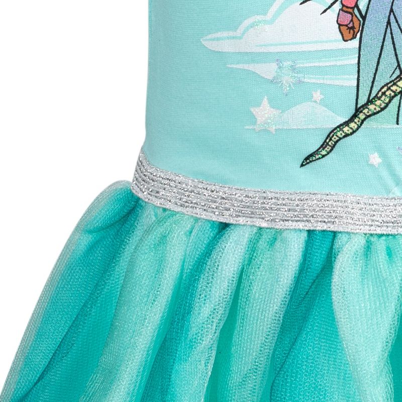 Disney Lilo & Stitch Raya and the Last Dragon Encanto Moana Mirabel Sisu Girls Dress Tulle Dress Little Kid to Big Kid, 6 of 10