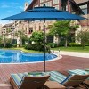 Tangkula Patio Market 10ft 3 Tier Umbrella Double Vented Aluminum Sunshade Shelter - 2 of 4