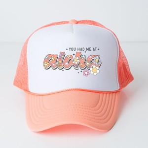Simply Sage Market You Had Me At Aloha Foam Trucker Hat - 1 of 3