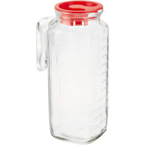 Bormioli Rocco Gelo Glass Jug/Pitcher with Lid, 41-Ounce - image 1 of 2