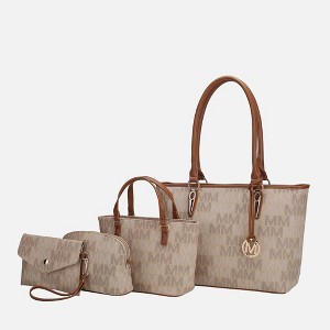 MKF Collection Alexy M Signature Tote Purse Handbag Women’s Set Vegan Leather by Mia K. - 1 of 4