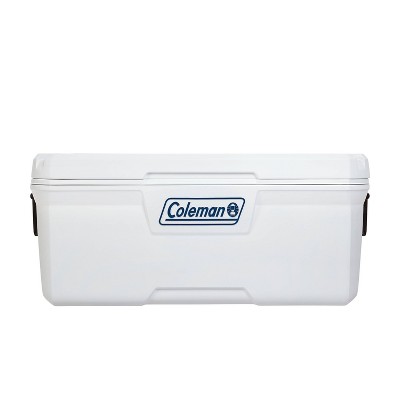 25 Qt Marine Hard Sided Cooler Fishing Ice Chest Portable Picnic Camping  White 