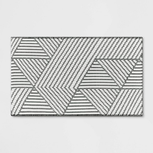 2'3x3'9 Geo Accent Rug Gray - Project 62™ : Target
