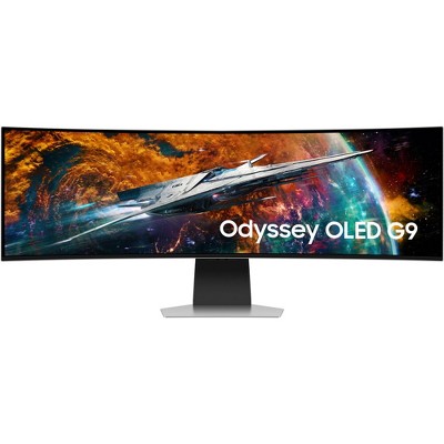 Samsung LS49CG954SNXZA-RB 49" Odyssey Neo G9 OLED 5120x1440 240Hz Curved Smart Gaming Monitor - Certified Refurbished