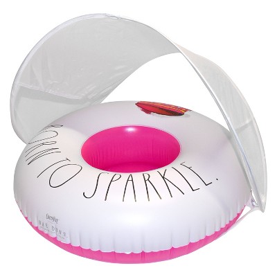CocoNut Outdoor Rae Dunn Baby Float with Canopy for Toddlers Ages 18-Months and Up