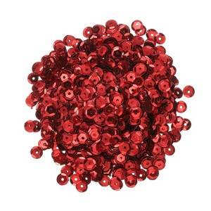 Unique Bargains Loose Shine Smooth Crafts Sewing Cup Iridescent Sequin 2400 Pcs - 1 of 4