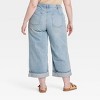 Women's Mid-Rise Cropped Vintage Wide Leg Jeans - Universal Thread™ - 2 of 3