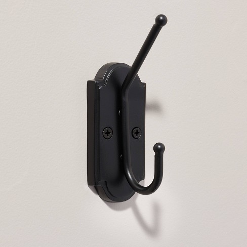 Classic Metal Wall Hook Black Finish - Hearth & Hand™ with Magnolia