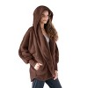 Hello Mello Women's Comfort Zone Oversized Lounge Cardigan - 2 of 3