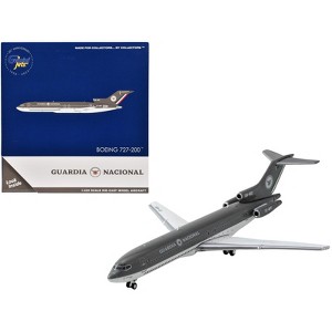 Boeing 727-200 Commercial Aircraft "Guardia Nacional - Mexico National Guard" Gray 1/400 Diecast Model Airplane by GeminiJets - 1 of 3