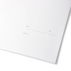 1 Pocket Signature Paper Folders - Russell+Hazel: White, 3 Hole Punched, Pronged, 25 Sheet Capacity, 5 Pack - 3 of 4