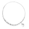 Dicksons Reunion Heaven Has Become Your Home Heart Charm Bereavement Women's One Size Silver Plated Stainless Steel Everyday Mobius Twist Bangle - 2 of 4
