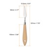 Unique Bargains Stainless Steel Pointy Wood Handle Painting Mixing Knife 4 Pcs - 2 of 4