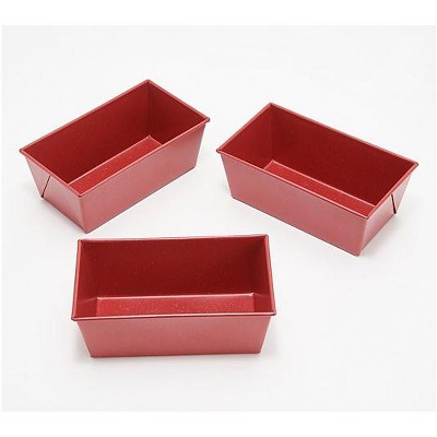Good Housekeeping 3-Piece Mini Relia-Pan Loaf Set Refurbished : Target