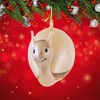 Italian Ornaments 2.25 In Pearlie Pinkshell Insect Italian Tree Ornaments - 2 of 4