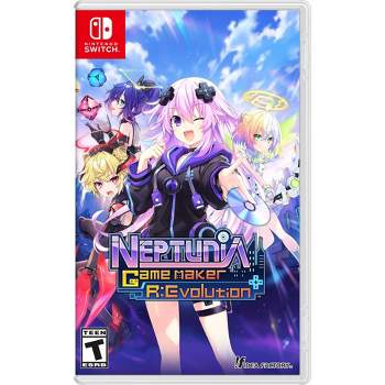 Neptunia Game Maker R:Evolution - Nintendo Switch: RPG Adventure, Single Player, Build & Manage Game Studio