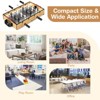 Gymax Full-Size Foosball Table for Game Room with Non-Slip Grips 2 Soccer Balls and Lifelike Player Figures - 3 of 4