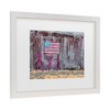 Trademark Fine Art - Leslie Montgomery Waiting For Spring Close Up Matted Framed Art - 3 of 4