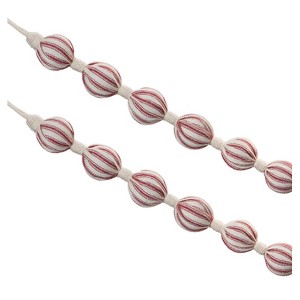 Fabric Ball String Garland (Set of 2) - 1 of 3