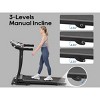 DOMETOUR Folding Treadmill 2.5HP, 7.5MPH, 300LBS, with Pulse Sensor, 3 Inclines, 12 Programs, Quiet Motor for Home Gym Walking/Jogging - 2 of 4