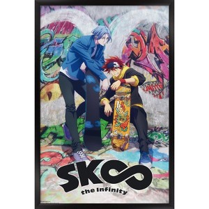 Trends International SK8 THE INFINITY - Reiki And Langa Framed Wall Poster Prints - 1 of 4